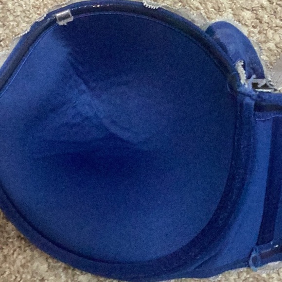 Torrid Curve Blue Gray Lace Adjustable Strap Bra 42 D Item 11845895 - Picture 6 of 7